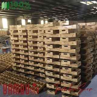 Khay gỗ tre phục vụ đựng đồ đa năng