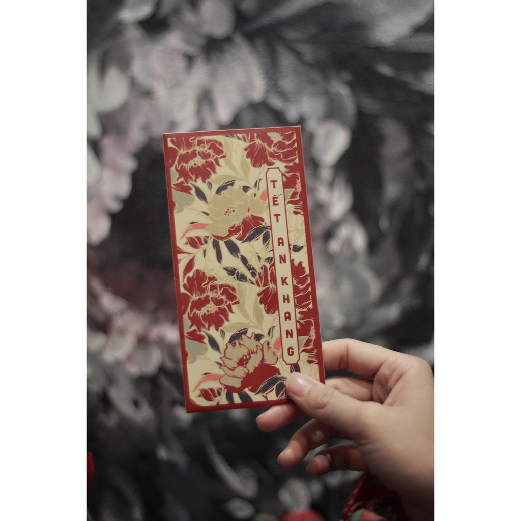 Bao lì xì hoa lá 4 mùa