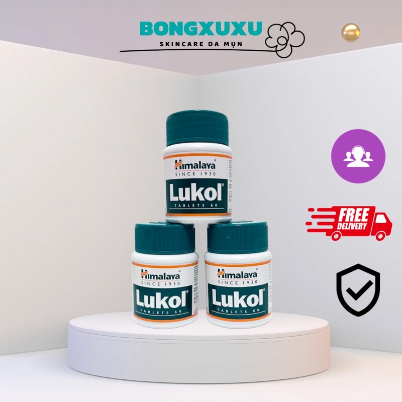 Viên Uống Himalaya Lukol Hỗ Trợ Các Vấn Đề Về Phụ Khoa Ở Phụ Nữ Hộp 60 Viên