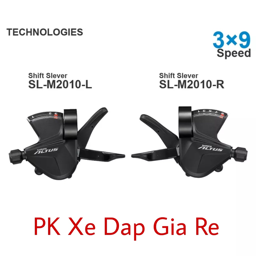 Bộ chuyển động - Bộ Group Shimano Altus M2010 3x9 Speed - Hàng Chính Hãng