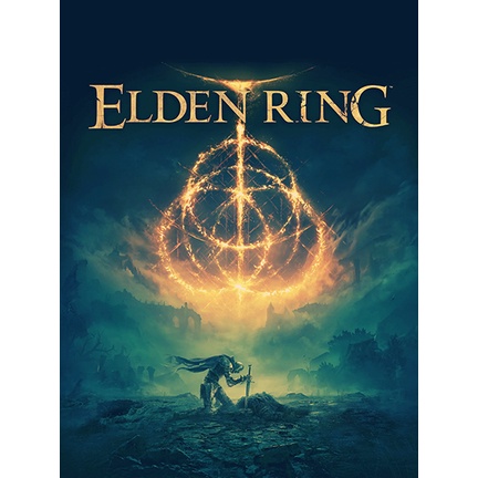 Poster (áp phích) game Elden ring phong cách cổ điển