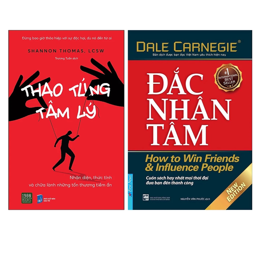 Sách - Combo 2Q Thao Túng Tâm Lý + Đắc Nhân Tâm