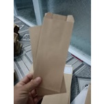 Túi giấy miệng gấp, SL 1 cái (túi nhỏ không dây): Đựng chả, nem, đựng bánh, bánh mỳ, bánh mỳ que, đồ khô...