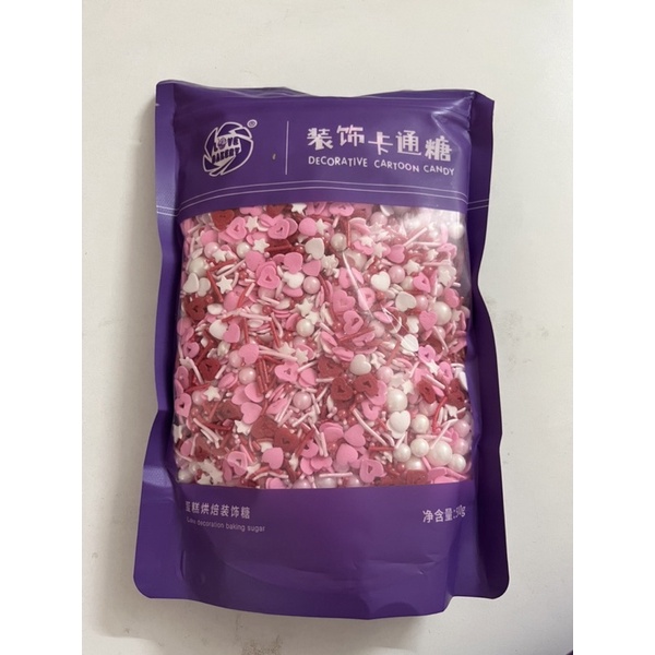 Hạt đường trang trí bánh kem