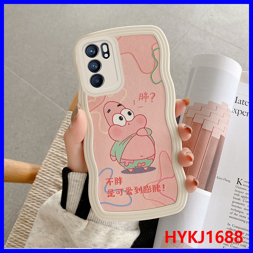 Ốp lưng OPPO Reno6 5G Reno 6 5G Ốp Điện Thoại tpu Dẻo Họa Tiết Lượn Sóng Độc Đáo Thời Trang Cho OPPO Reno6 5G Reno 6 5G