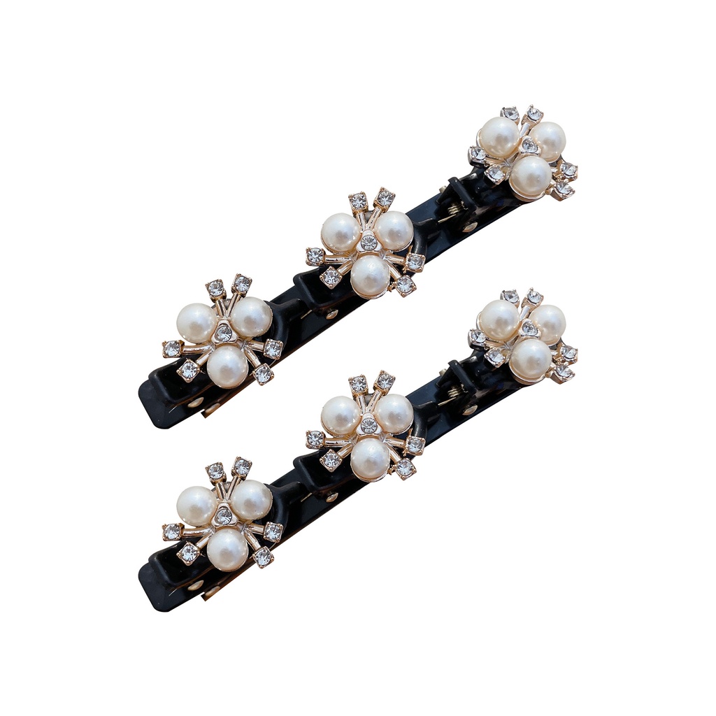 Kẹp Tóc Đính Ngọc Trai Nhân Tạo Phong Cách Hàn Quốc Sang Trọng Cho Nữ