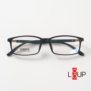 [Gọng kính Hàn Quốc] Gọng kính nam nữ mắt vuông dẻo nhỏ gọn Liup eyewear 212 có thể cắt cận, loạn