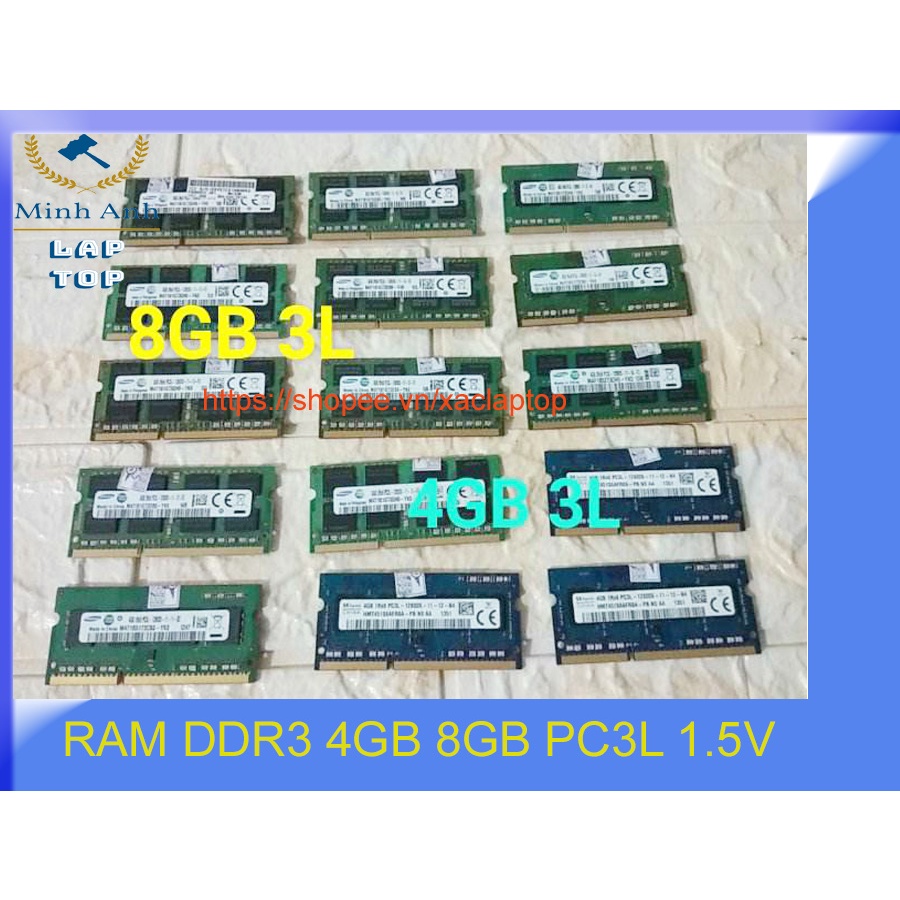 RAM DDR3 4GB 8GB PC3L 1.5V BUSS 12800S ( Ram Laptop )