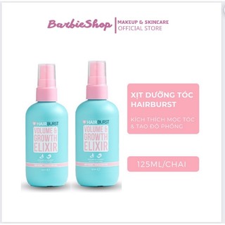 Xịt Dưỡng Tóc Hairburst Tạo Phồng Và Kích Thích Mọc Tóc - Hairburst Volume & Growth Elixir 125ml Thanh Lí date 2025