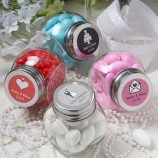 Hũ thuỷ tinh 50ml nắp thiếc
