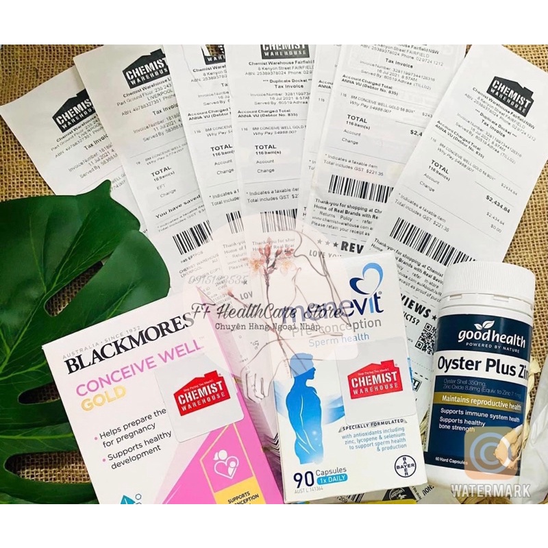 Combo Menevit, Hàu Úc Oyster Plus- Tăng Sinh Lý Nam, Tăng Thụ Thai