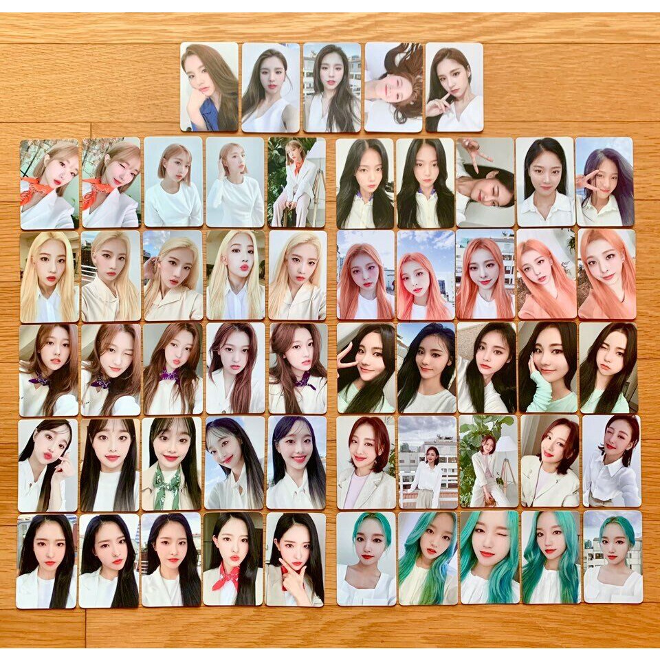 Ảnh photocard official Loona season greetings 2021 album card Flip that So What Heejin Chuu Yves Hyunjin yyxy Yeojin