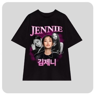 Áo thun unisex tay lỡ in hình jennie kim blackpink
