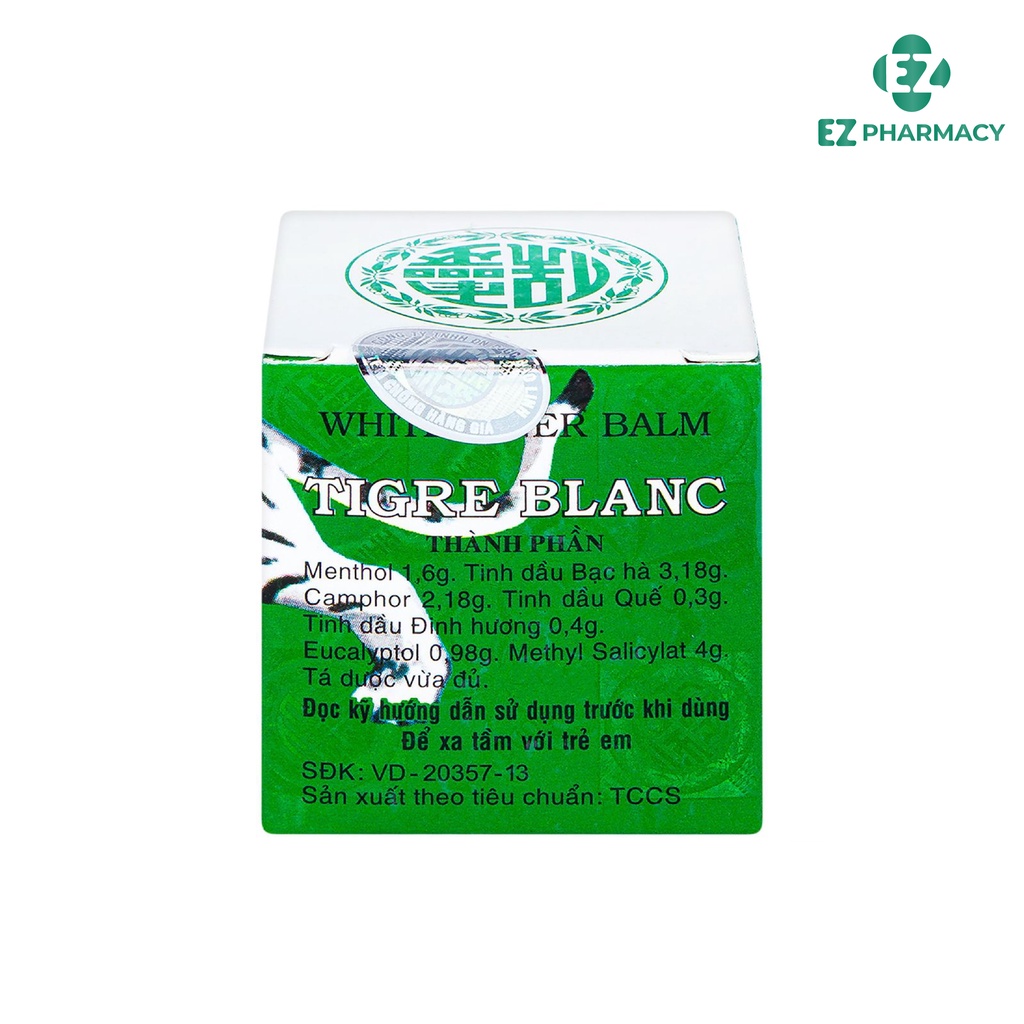 Cao xoa bóp Bạch Hổ Hoạt Lạc Cao hỗ trợ giảm đau kháng viêm 20g - EZ Pharmacy