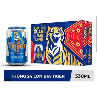 Thùng 24 lon bia Tiger 330ml