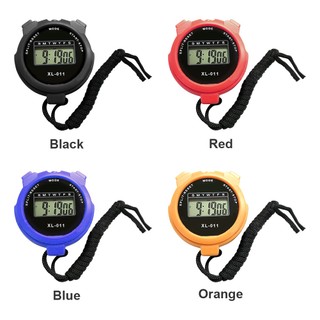 Calendar LCD Display Running Swimming Student Portable Alarm Clock Outdoor Sports Referee Digital Stopwatch