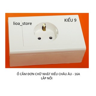 COMBO Ổ CẮM ( KIÊU ANH - CHÂU ÂU).