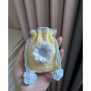 [HANDMADE] Túi rút len mini nhỏ đựng đồ