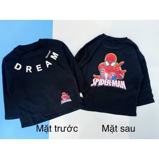 Áo thun cotton Spiderman minecraft paw patrol ironman