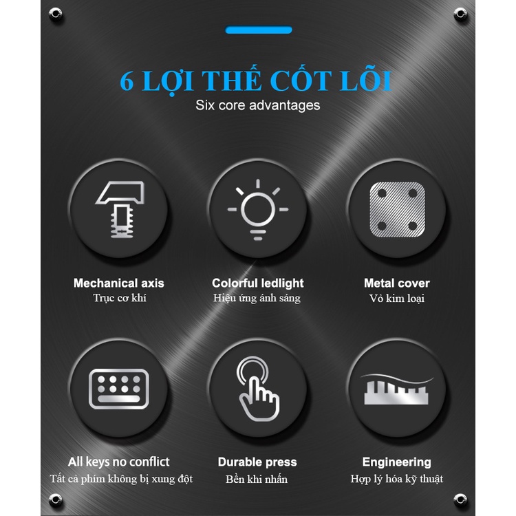 BÀN PHÍM CƠ CHƠI GAME XUNFOX K50