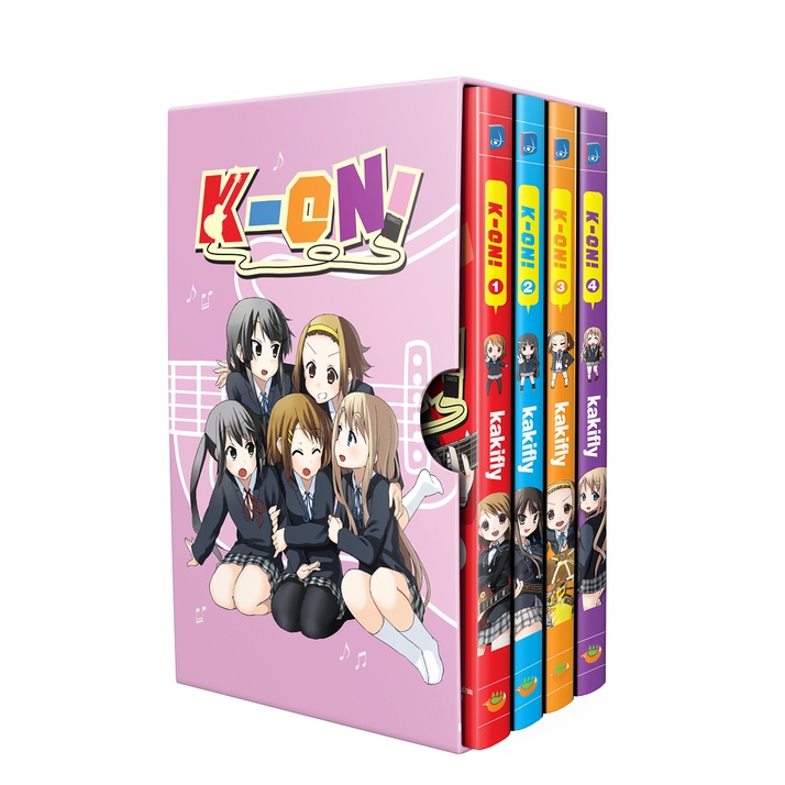 Sách - K-On Boxset (Truyện Tranh)