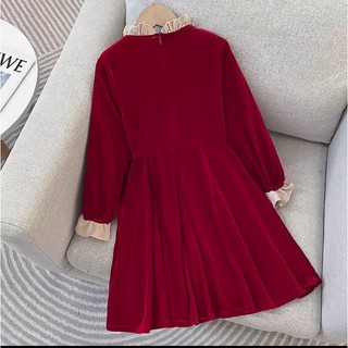 Đầm Nhung tuyết cao cấp (20_35kg)