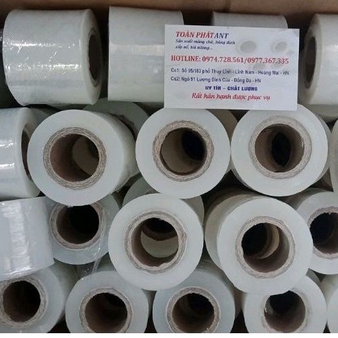 Màng pe trắng khổ 5cm, ghép cây, keo ghép cành