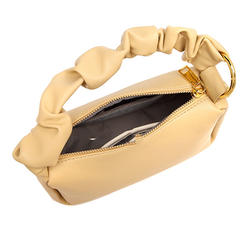 IELGY Túi Đeo Vai Màu Trơn Phong Cách Hàn Quốc Thời Trang Cho Nữ