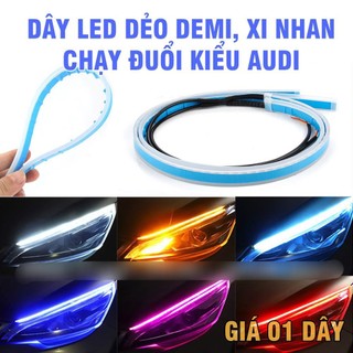1 dây led dẻo lắp demi xi nhan chạy đuổi kiểu Audi loại 30cm