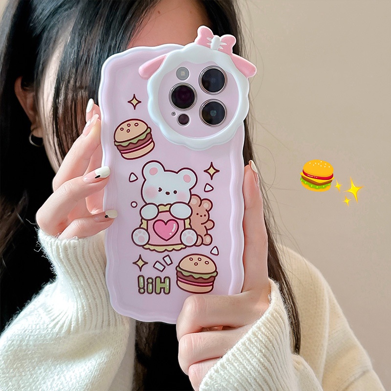 Ốp lưng iphone Ốp Điện Thoại Hình Chú Cừu Đáng Yêu Cho iphone7 / 7plus / 8 / 8plus / x / xs / 11 / 12 / 13 / 14 / pro / max / plus / promax