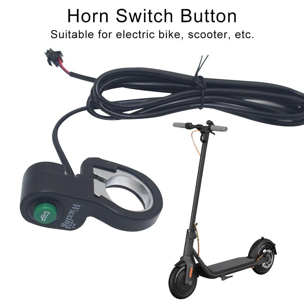 Phụ Kiện Nút Công Tắc Còi Thông Dụng Tiện Lợi Cho Xe Scooter Điện