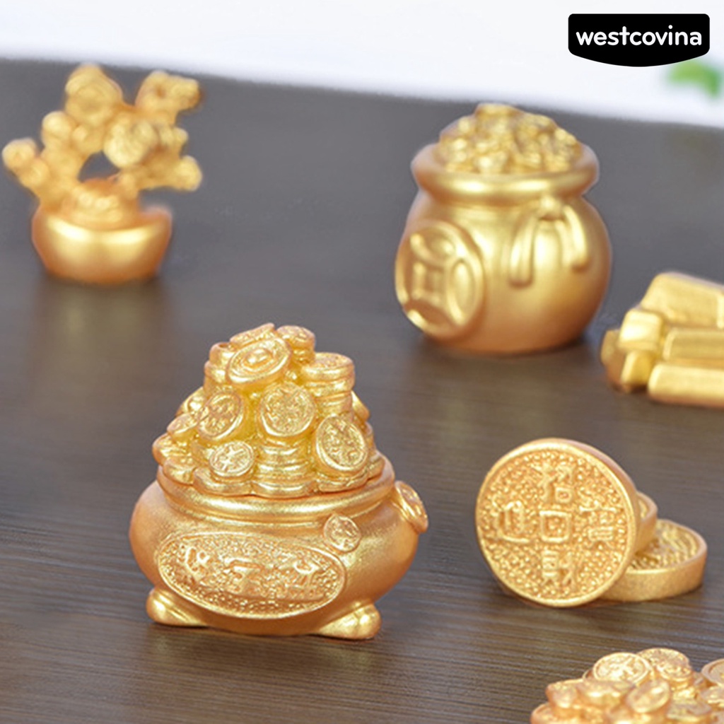 [Hot]☃Phụ Kiện Trang Trí Nội Thất Hình Linh Vật Bằng Nhựa Dễ Thương Xinh Xắn