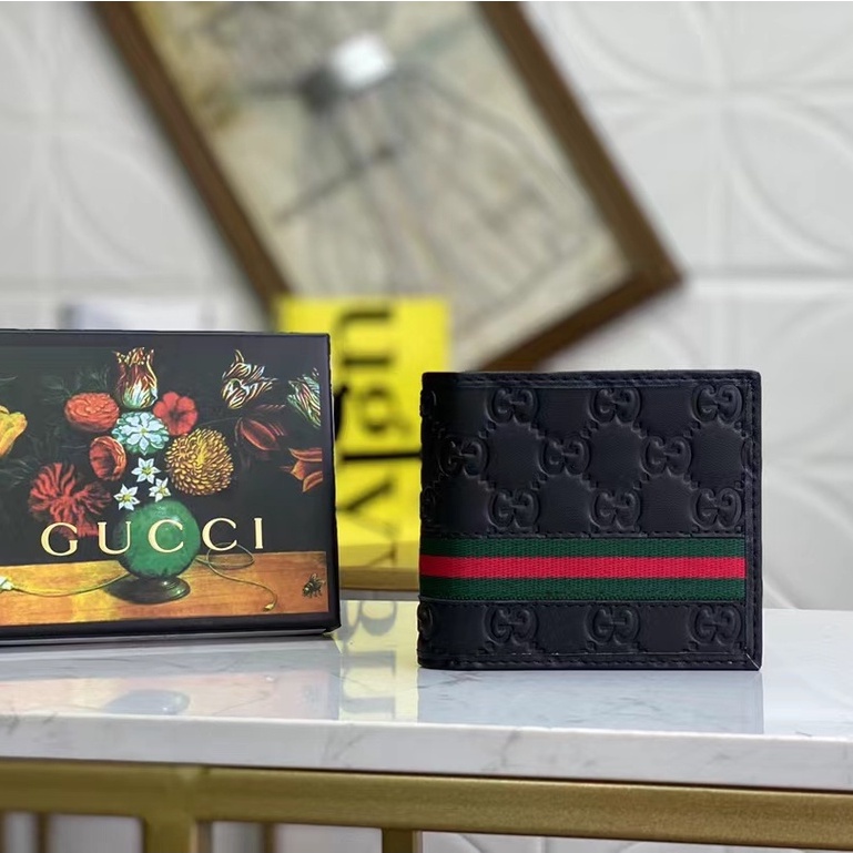 Ví Gucci Thiết Kế Mới Cao Cấp Thời Trang Dành Cho Nam 138042 Với Hộp
