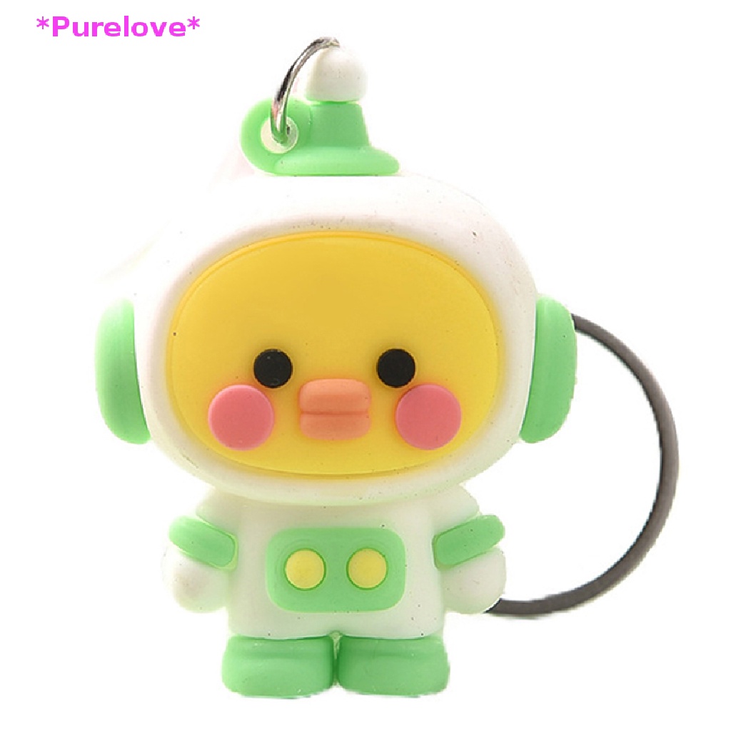 Móc Khóa Hình Búp Bê Hoạt Hình Ba Chiều Bằng Nhựa Mềm Sáng Tạo Mới