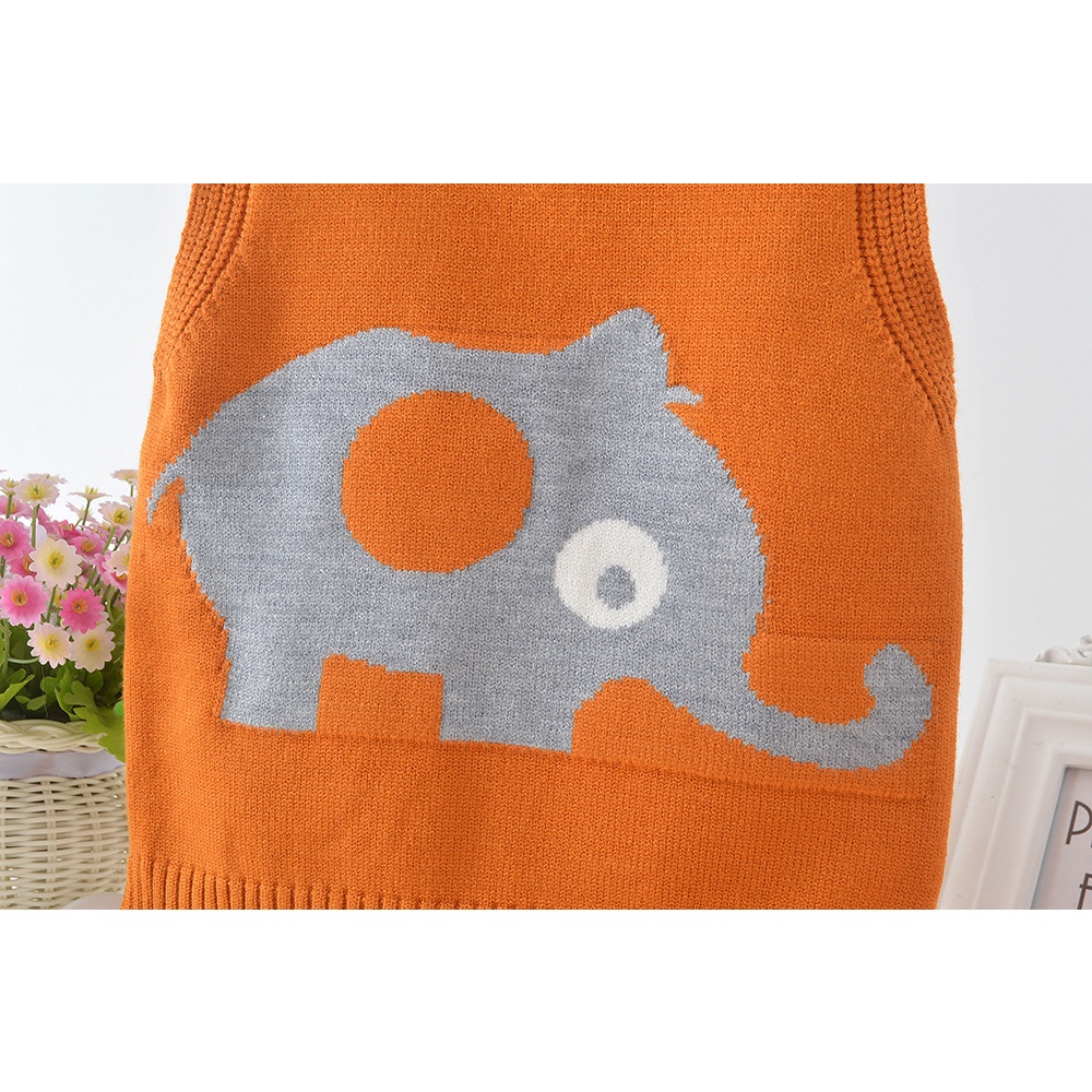 Áo Gile Len Cao Cấp Cho Bé Từ 1-5 Tuổi , Áo Khoác Gile Trẻ Em, Chất Cotton Len Dày-Mềm-Ấm