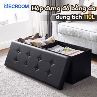 Ghế đựng đồ đa năng dung tích lớn 110 76 38 38cm 110L ghế ngồi kiêm hộp