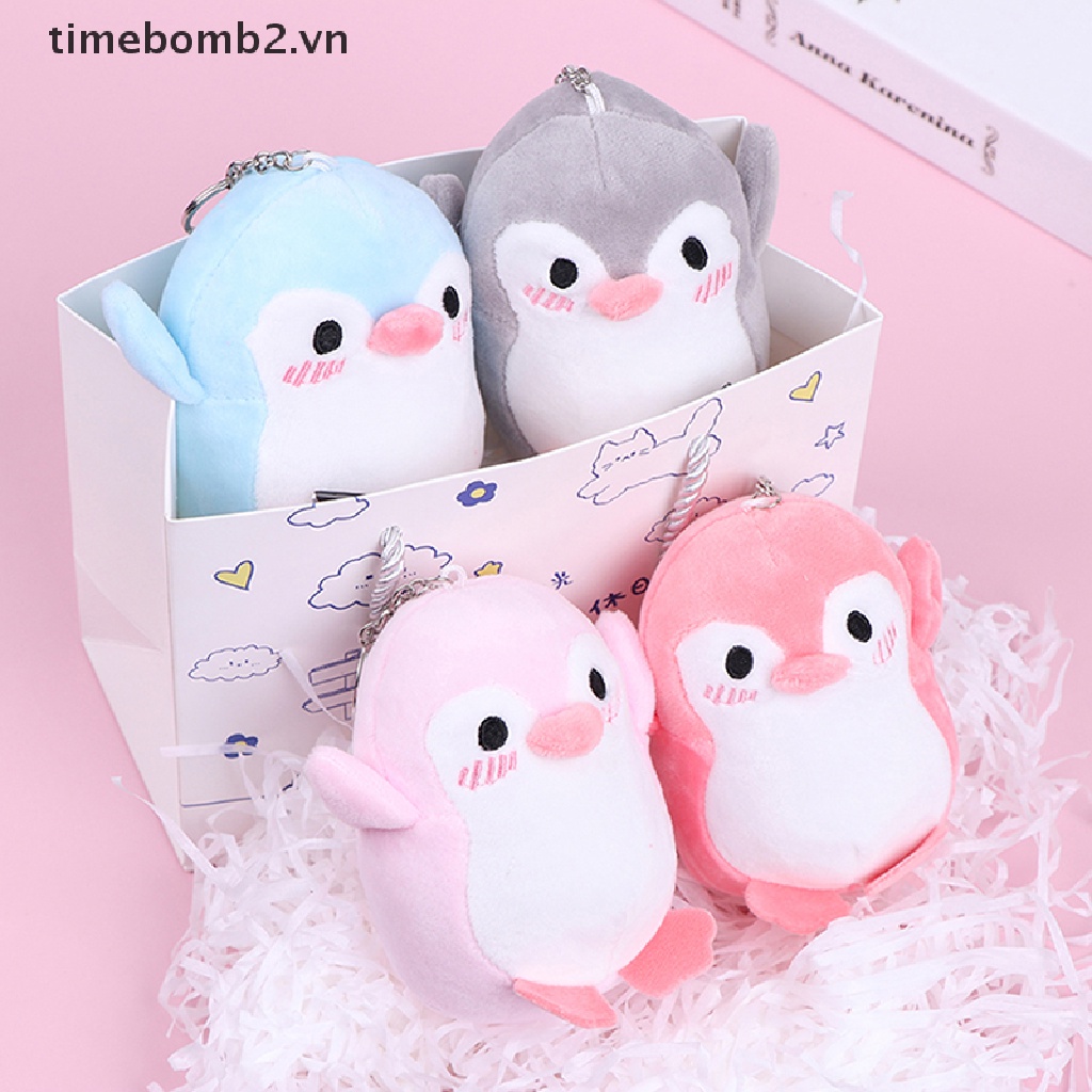 1 Đồ chơi nhồi bông Hình Chim Cánh Cụt Đáng Yêu 12CM