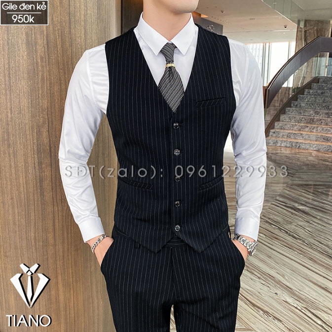 Áo Gile cao cấp theo màu vest chất vải cao cấp form ôm đẹp.