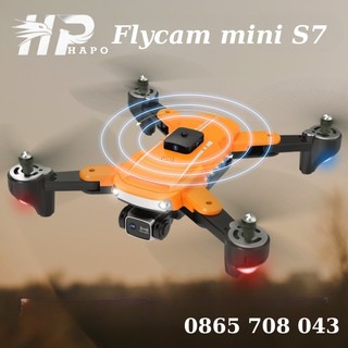 Flycam Mini S7 Camera Ultra 8K Full HD GPS Tự Động Quay Về Khi Hết Pin, Máy Bay Điều Khiển Từ Xa Cảm Biến Tránh Va Chạm