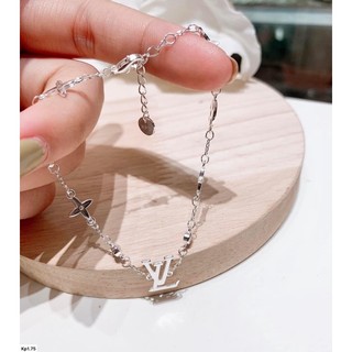 lắc tay LV ( chuẩn bạc Ý 100% )