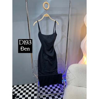 D193 - Đầm body xốp nhún eo