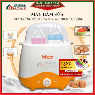 Máy hâm sữa Hibb 4 chức năng, hâm nóng, giữ nóng, tiệt trùng bình sữa an toàn tiện dụng Bảo hành 12 tháng