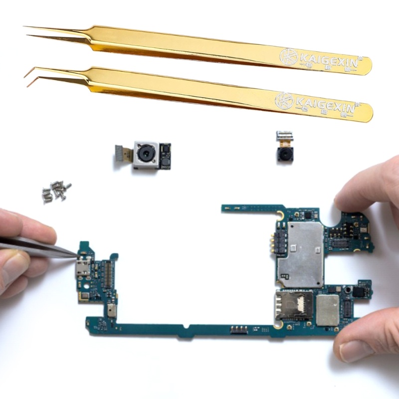 Nhíp Kẹp Sửa Chữa Bo Mạch Chủ Điện Thoại Chống Gỉ Độ Chính Xác Cao KGX-T1