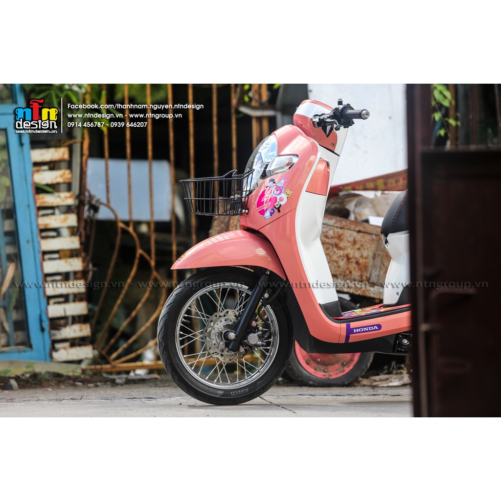 Tem Scoopy - mẫu Gấu Lotso