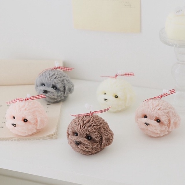 Nến hình cún cưng Poodle/Teddy