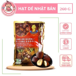 Hạt dẻ hấp cao cấp của nhật bản gói 260g date 09/2024