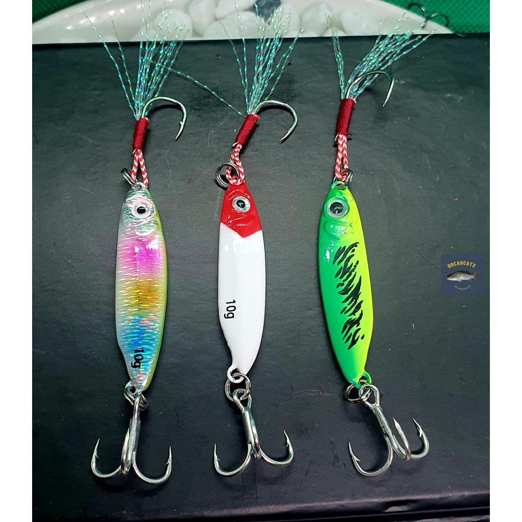 Mồi Giả câu cá Jigking full lưỡi BKK 7g/10g/15g dài 5.cm