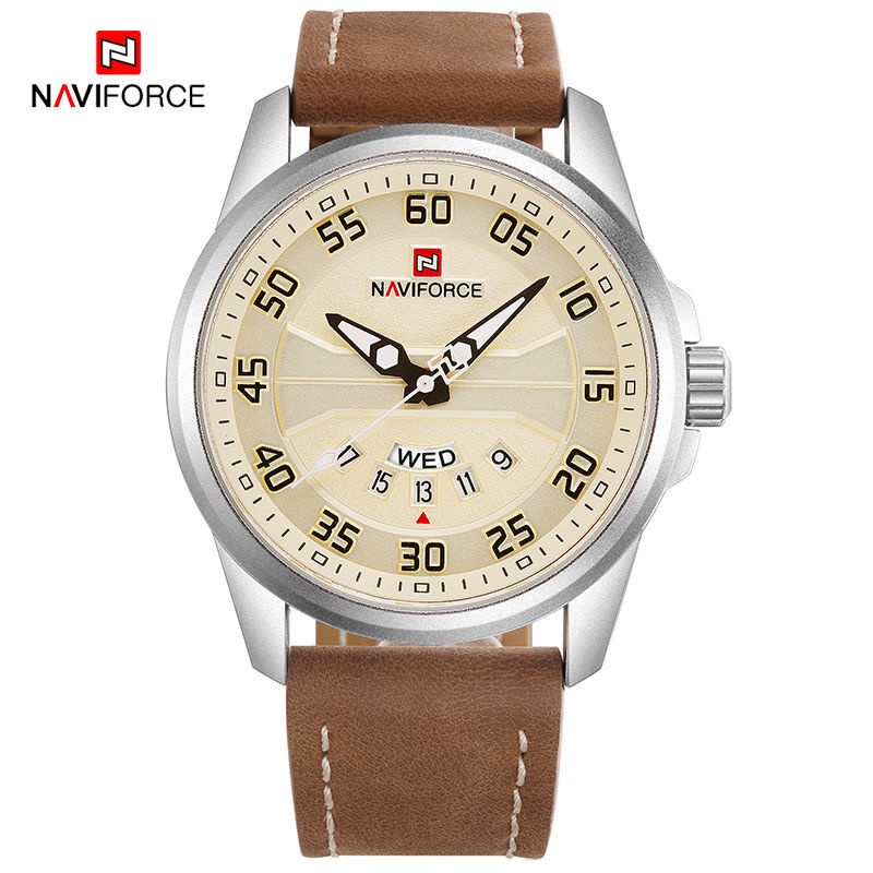 Đồng hồ mới của Naviforce, Đồng hồ xu hướng dành cho sinh viên tuổi Teen, Đồng hồ nam thể thao thời trang, Đồng hồ thạch anh chống nước phát sáng chính hãng