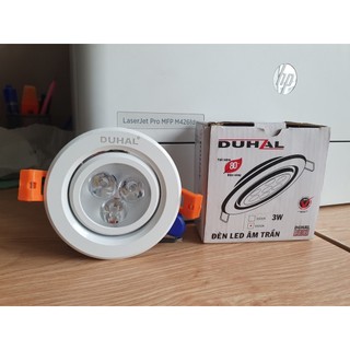 Đèn led downlight âm trần 3w duhal DFN203