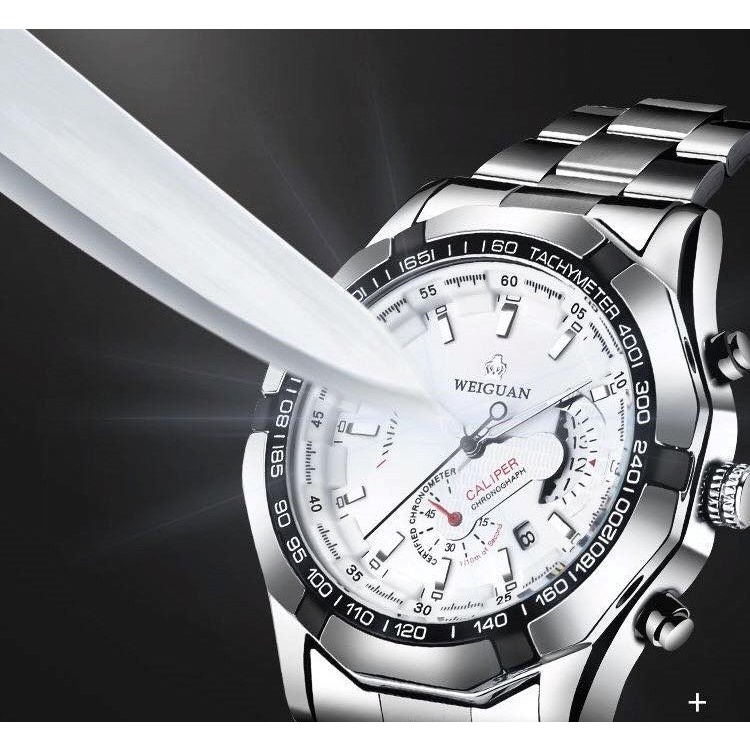 Đồng Hồ Nam WEIGUAN Automatic Dây Thép Không Gỉ Cao Cấp Cho Nam Giới( Tặng Kèm Tháo Chốt) | BigBuy360 - bigbuy360.vn